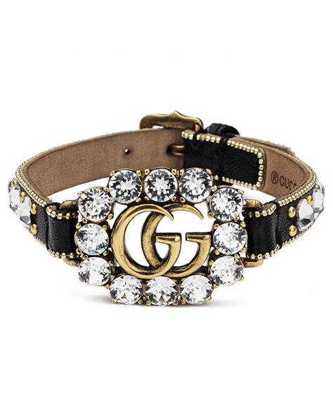 gucci charm bracelet|gucci leather bracelet for women.